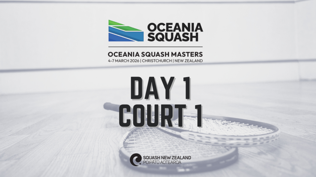 Oceania Masters | Day 1 | Court 1