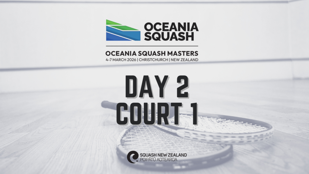 Oceania Masters | Day 2 | Court 1