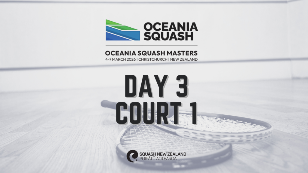 Oceania Masters | Day 3 | Court 1