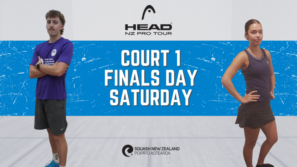 Head Pro Tour | Te Puke Open | Court 1 | Finals Day Saturday