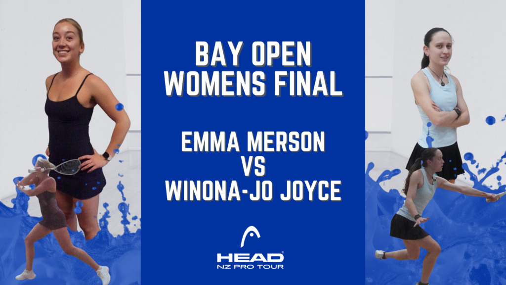 Bay Open Womens Final – Emma Merson vs Winona-Jo Joyce