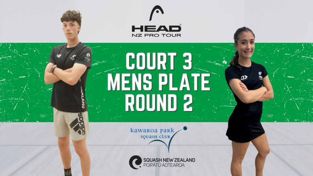 Head Pro Tour | Central Open | Court 2 | Mens Plate R3