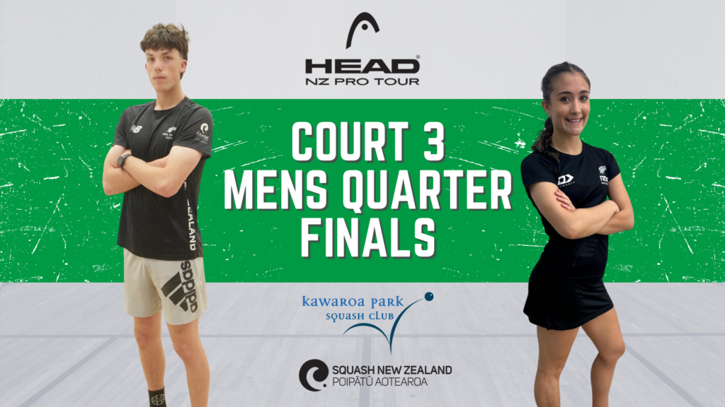 Head Pro Tour | Central Open | Court 3 | Mens Quarter Finals