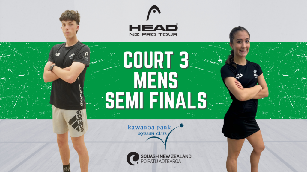Head Pro Tour | Central Open | Court 3 | Mens Semi Finals