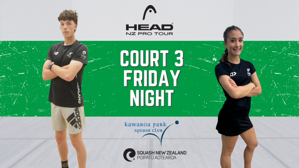 Head Pro Tour | Central Open | Court 3 | Friday Night