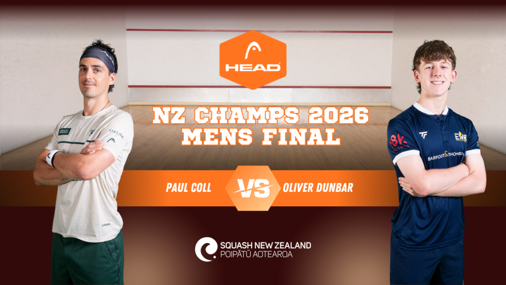 NZ Champs Final – Paul Coll vs Oli Dunbar