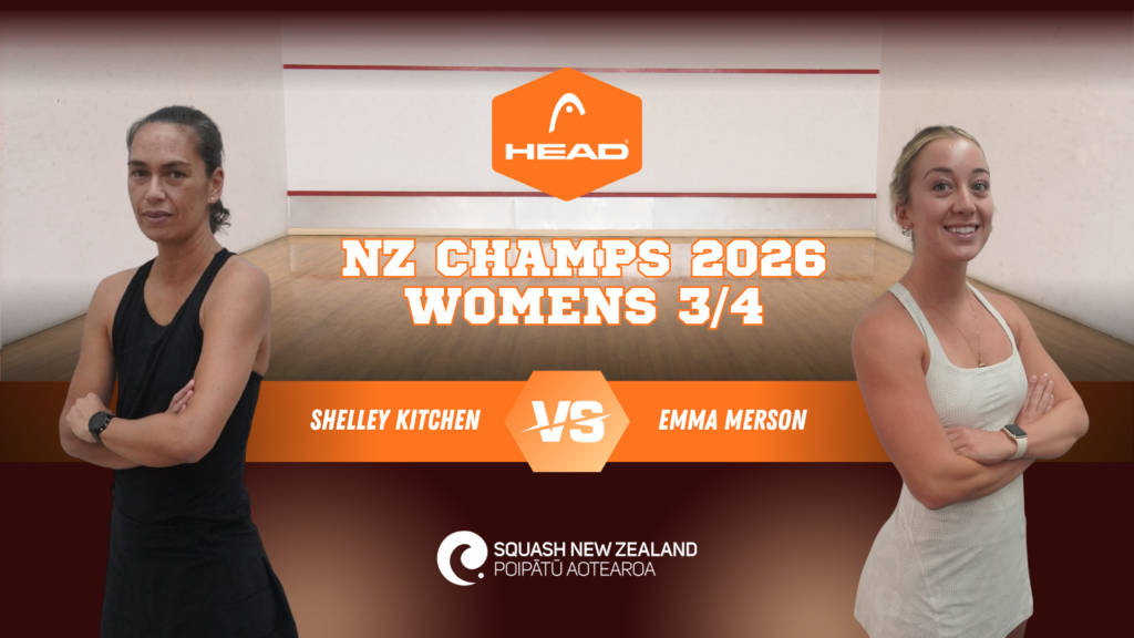 NZ Champs 3/4 – Emma Merson vs Shelley Kitchen