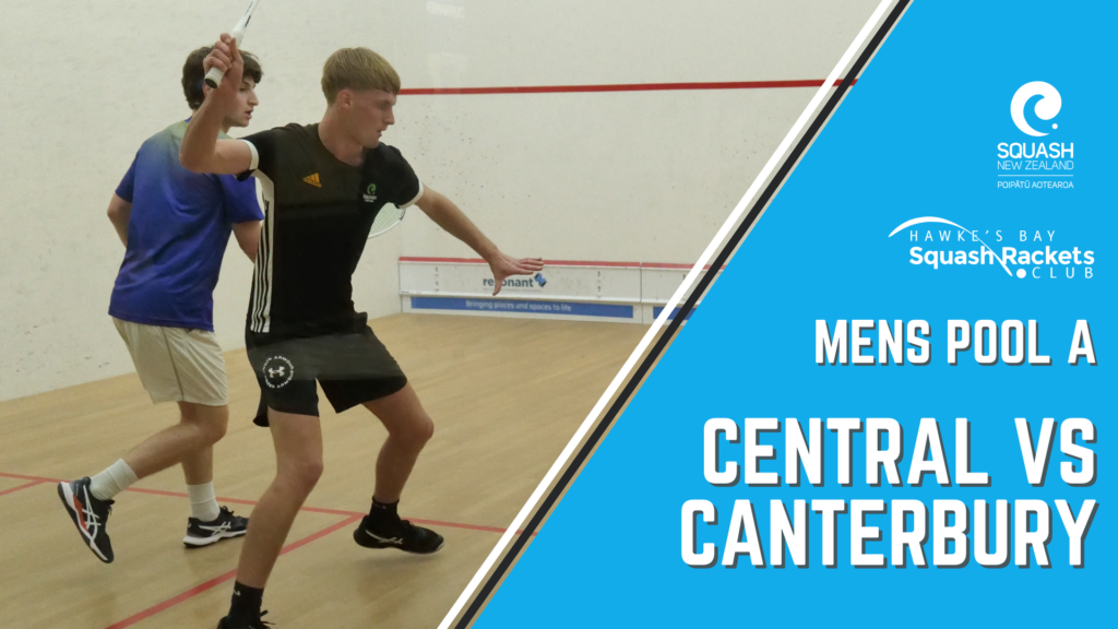 Interdistrict Teams | Mens Round 1 | Central vs Canterbury